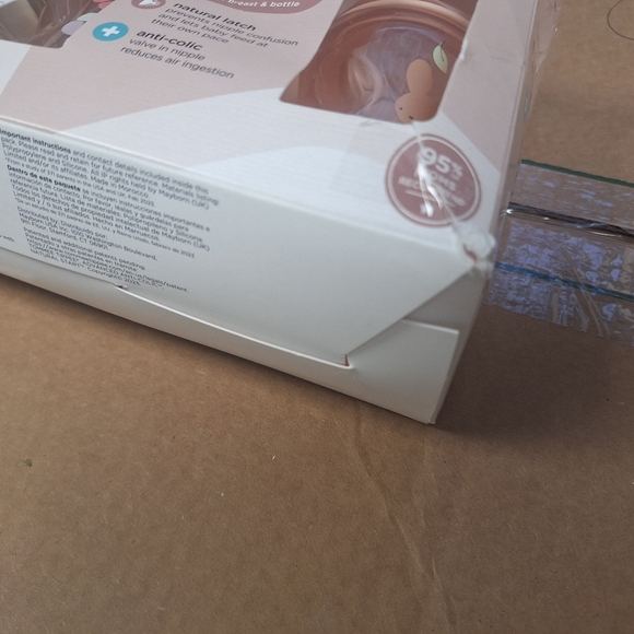 Tommee Tippee Natural Start Anti-Colic Baby Bottle, 9oz, Slow-Flow- New - Picture 3 of 4